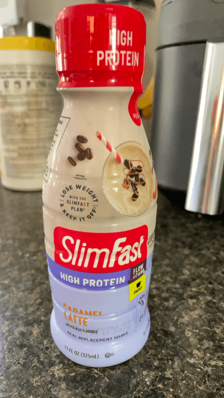 Slimfast High Protein Caramel Latte Meal Replacement Shake