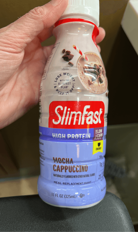 Slimfast High Protein Energy Mocha Cappuccino Meal Replacement Shake