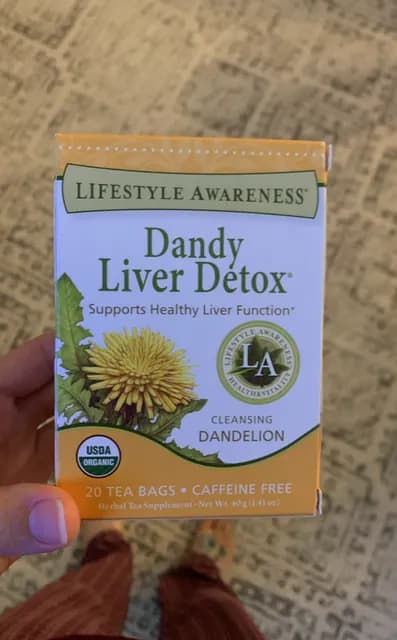 Lifestyle Awareness Dandy Liver Detox Herbal Tea