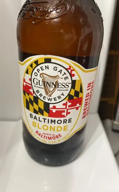 Guinness Baltimore Blonde Beer
