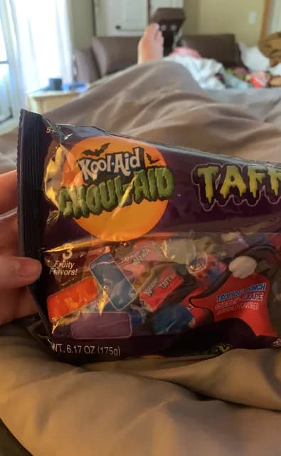 Kool-Aid Ghoul-Aid 3 Fruity Flavors Taffy