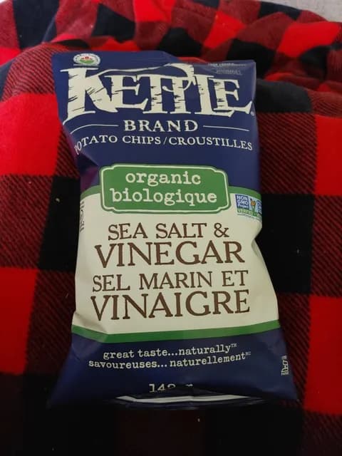 Kettle Brand Organic Sea Salt & Vinegar Potato Chips