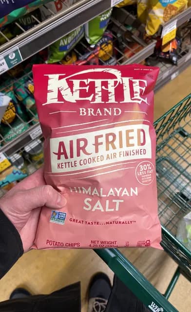 Kettle Brand Air Fried Himalayan Salt Potato Chips