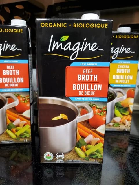 Imagine Organic Low Sodium Beef Broth