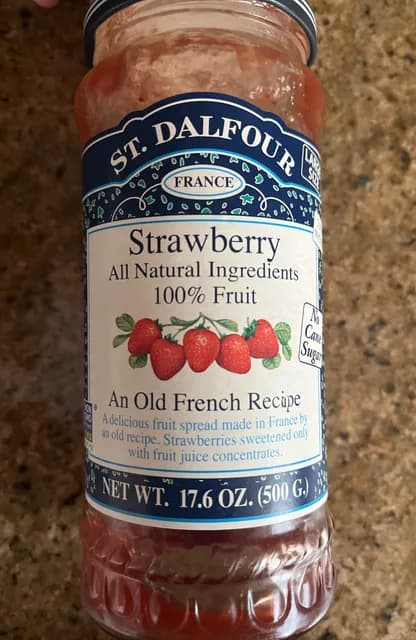 St. Dalfour An Old French Recipe Strawberry Spread