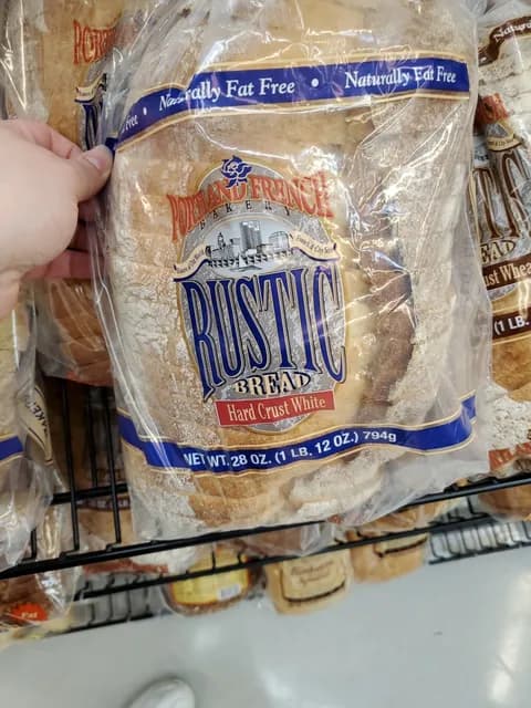 Portland French Bakery Rustic Bread Hard Crust White
