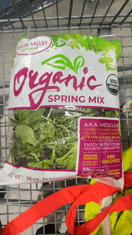 Coastal Valley Farms Organic Spring Mix