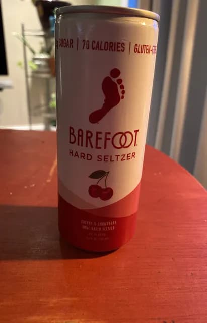 Barefoot Cherry & Cranberry Wine-Based Hard Seltzer