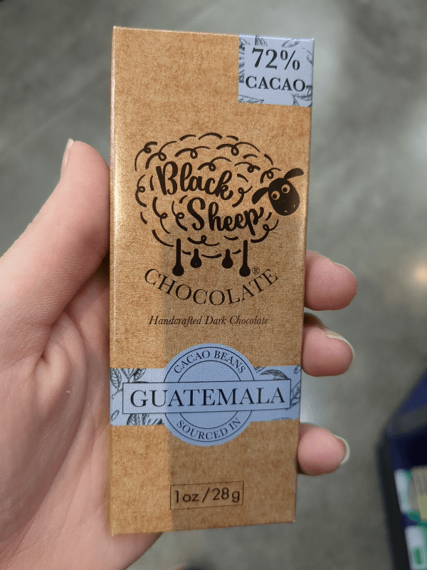 Black Sheep Dark Chocolate - Cacao Beans Sourced In Guatemala
