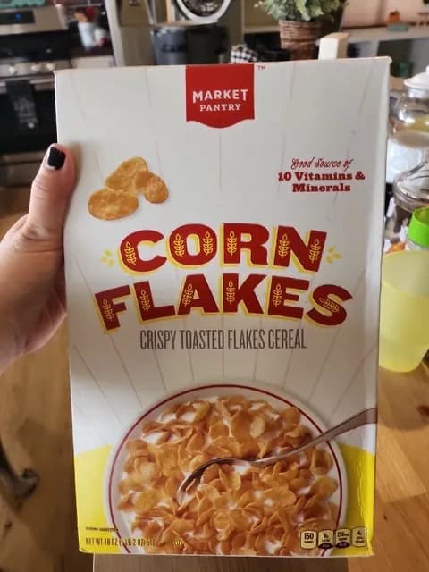 Market Pantry Corn Flakes Crispy Toasted Flakes Cereal