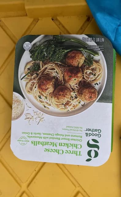 Good & Gather Three Cheese Chicken Meatballs