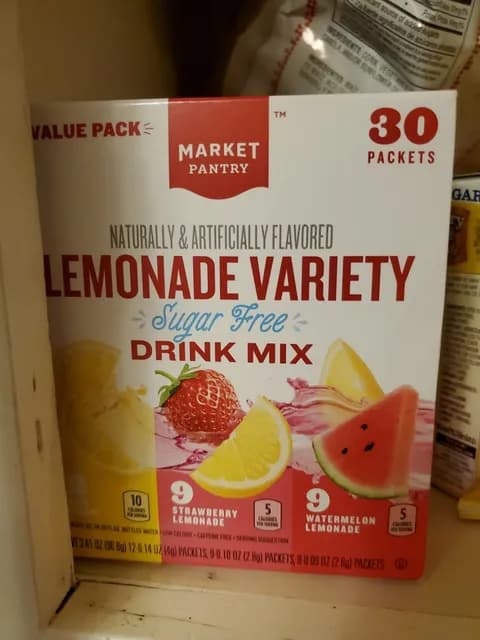 Market Pantry Lemonade Variety Sugar Free Drink Mix