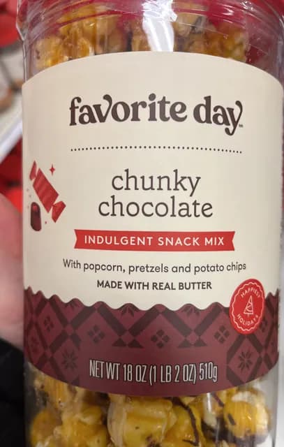 Favorite Day Chunky Chocolate Indulgent Snack Mix