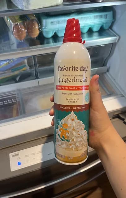 Favorite Day Gingerbread Whipped Dairy Topping