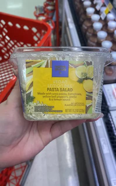 Tabitha Brown Vegan Lemon Dill Pasta Salad