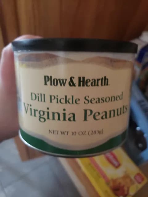 Plow & Hearth Dill Pickle Seasoned Virginia Peanuts