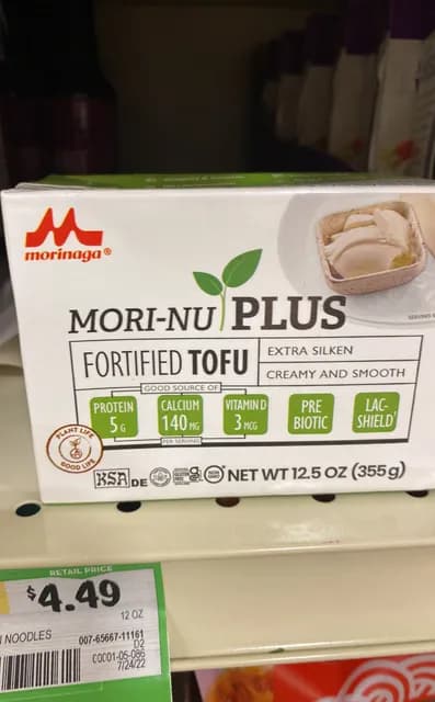 Morinaga Mori-Nu Plus Fortified Tofu
