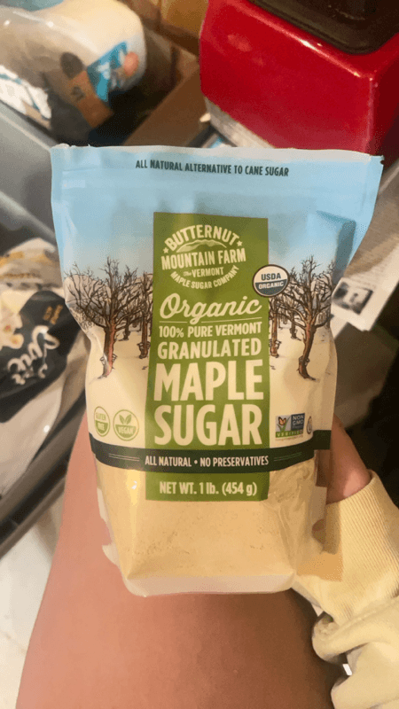 Butternut Mountain Farm Organic 100% Pure Vermont Granulated Maple Sugar