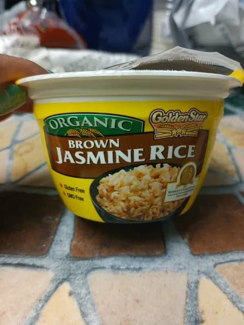 Golden Star Organic Brown Jasmine Rice