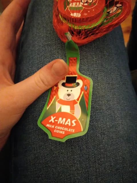Fort Knox X-Mas Milk Chocolate Coins