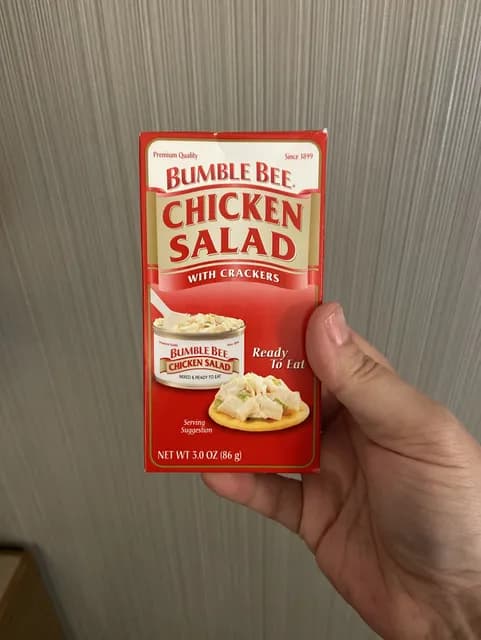 Bumble Bee Chicken Salad With Crackers