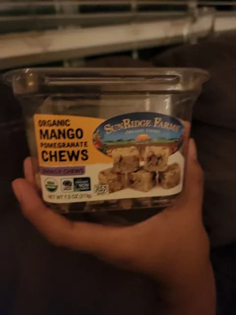 Sunridge Farms Organic Mango Pomegranate Chews