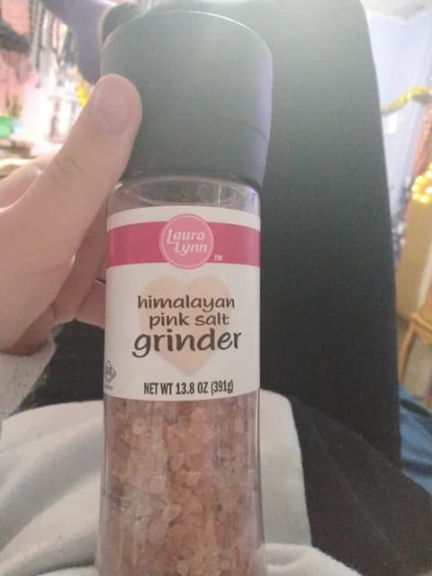 Laura Lynn Himalayan Pink Salt Grinder