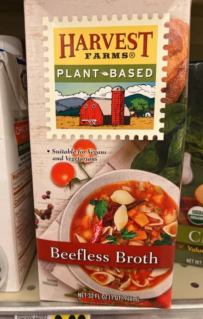 Harvest Farms Plant-Based Beefless Broth