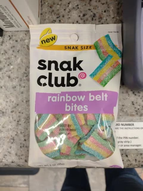 Snak Club Rainbow Belt Bites