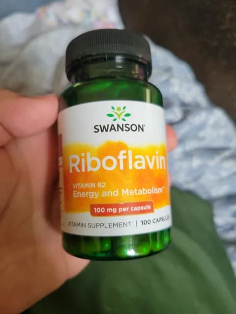 Swanson Riboflavin Vitamin B2 Capsule