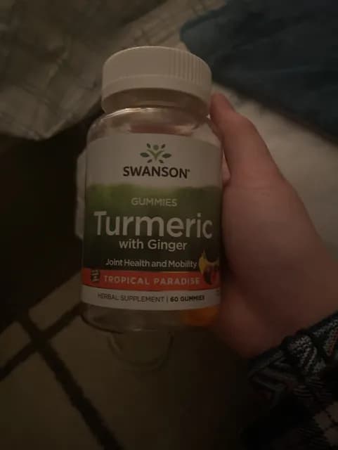 Swanson Gummies Turmeric With Ginger Tropical Paradise