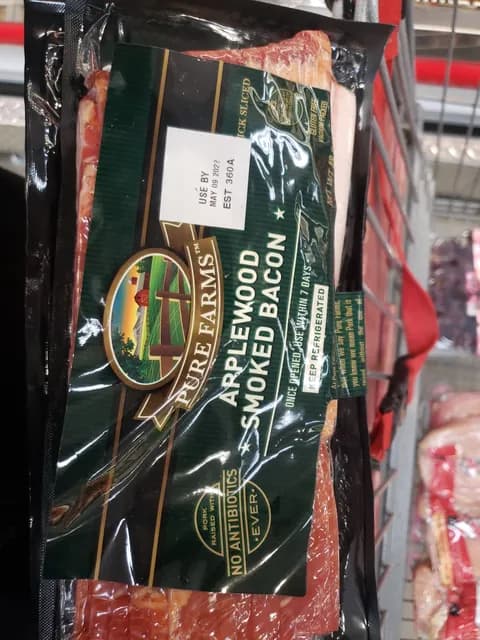 Pure Farms Applewood Smoked Bacon