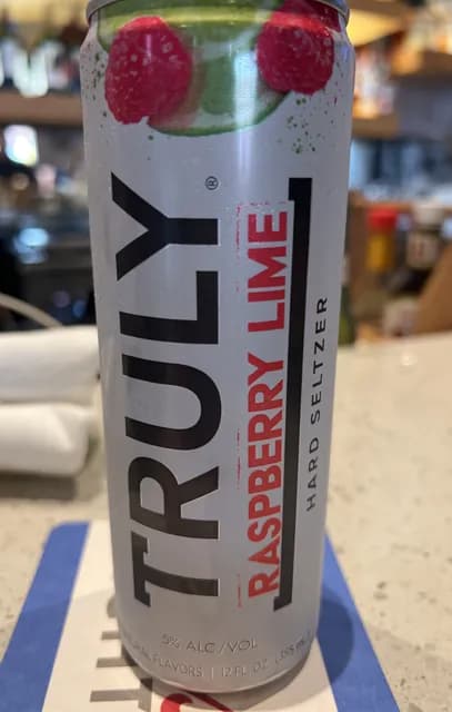 Truly Hard Seltzer Raspberry Lime