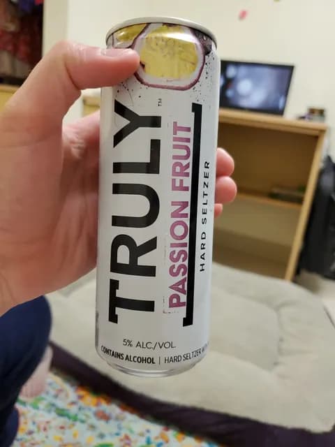 Truly Passion Fruit Hard Seltzer