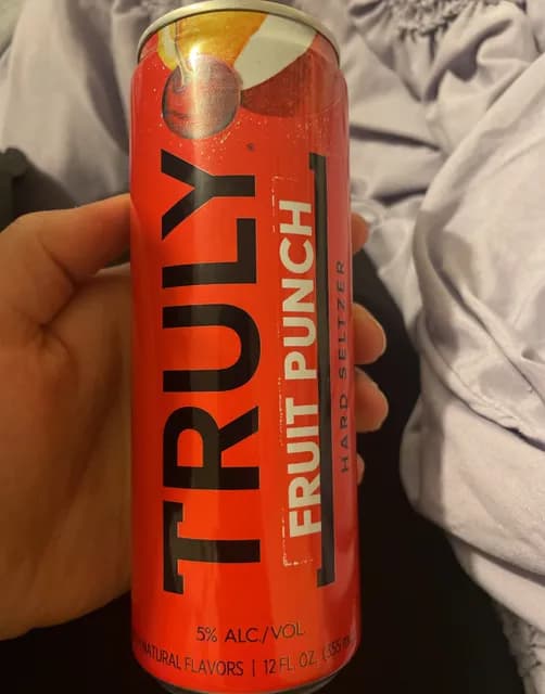 Truly Fruit Punch Hard Seltzer