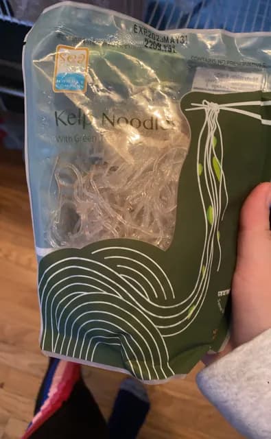 Sea Tangle Noodle Company Kelp Noodles With Green Tea