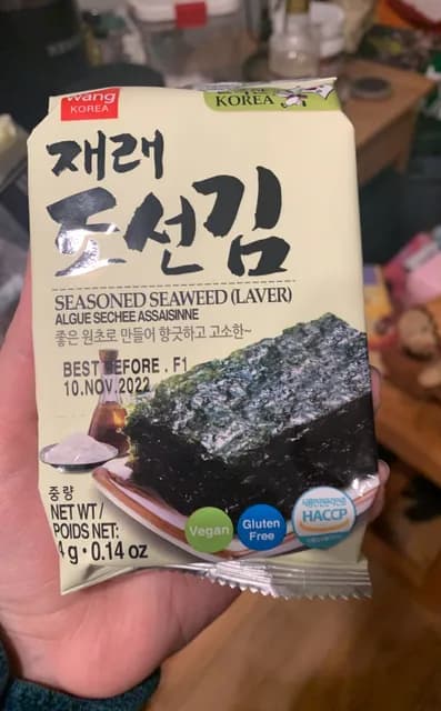Wang Korea Seasoned Seaweed (Laver