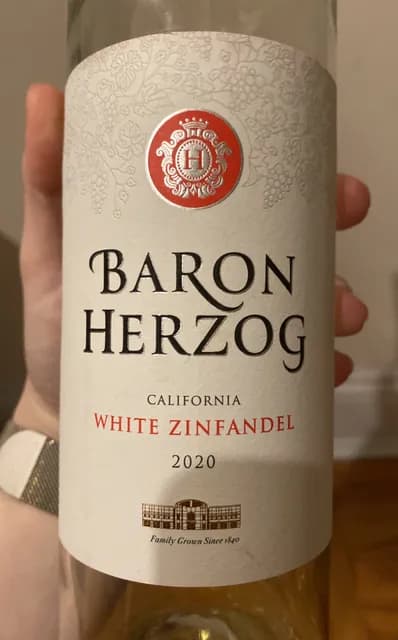 Baron Herzog California 2020 White Zinfandel