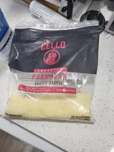 Cello Imported Parmesan Grated Cheese