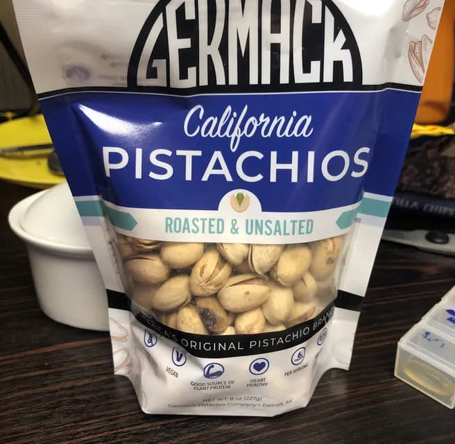 Germack California Pistachios Roasted & Unsalted