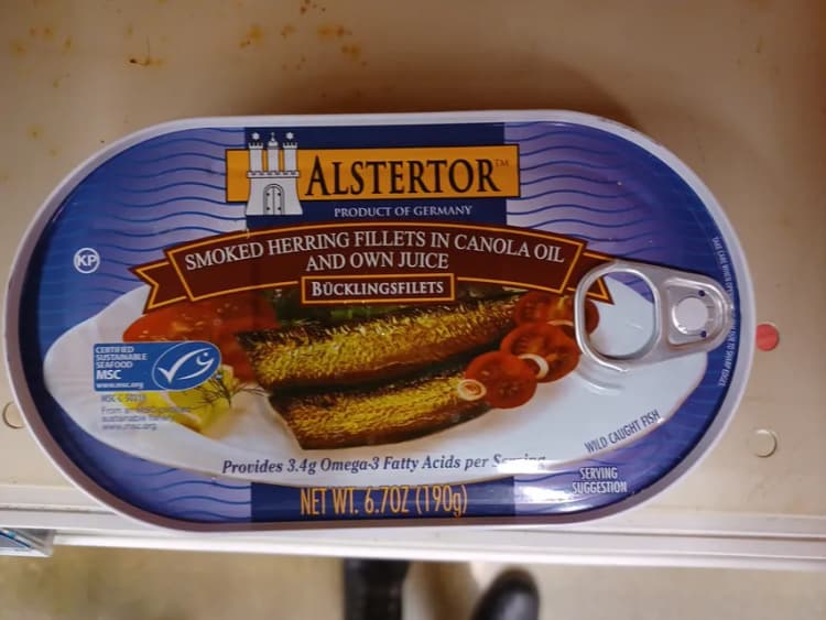 Alstertor Smoked Herring Fillets In Canola Oil And Own Juice