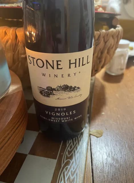 Stone Hill Winery 2019 Vignoles Semi-Sweet White Wine