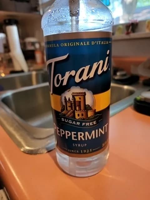 Torani Sugar Free Peppermint Syrup
