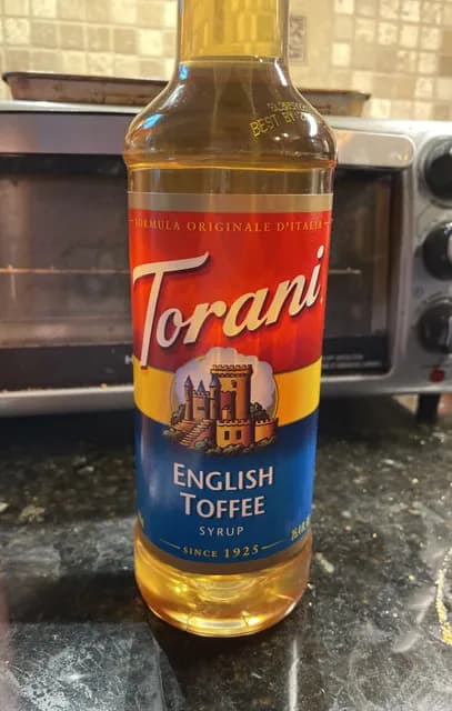 Torani English Toffee Syrup