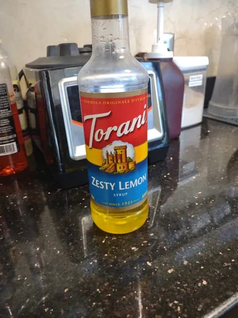 Torani Zesty Lemon Syrup