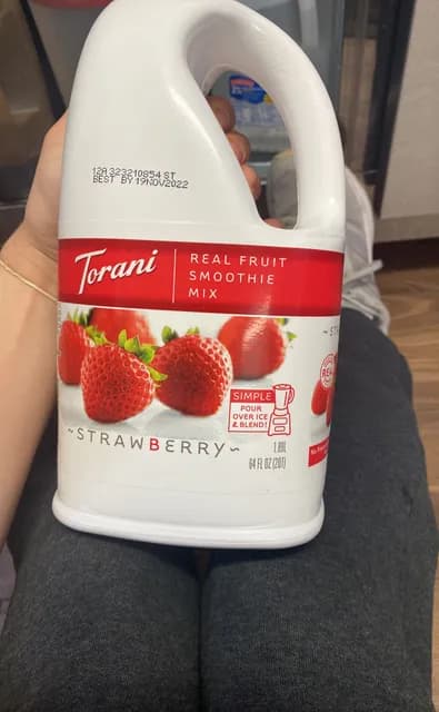 Torani Strawberry Real Fruit Smoothie Mix