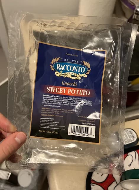 Racconto Sweet Potato Gnocchi