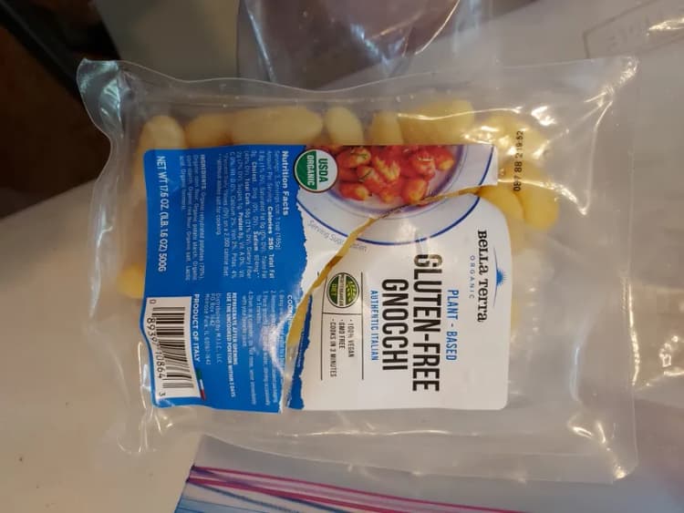 Bella Terra Organic Plant-Based Gluten-Free Gnocchi
