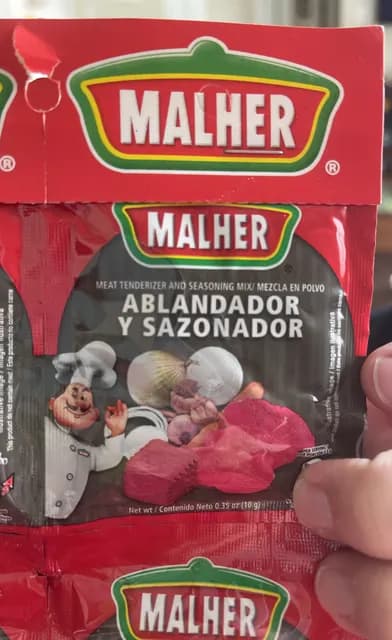Malher Meat Tenderizer And Seasoning Mix