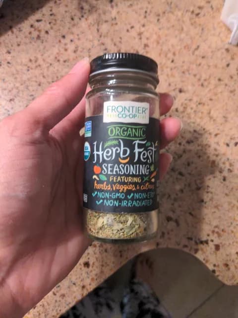 Frontier Co-Op Organic Herb Fest Seasoning